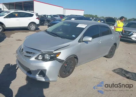 2011 Toyota Corolla Le из США, поврежденный, VIN 2T1BU4EE8BC549897